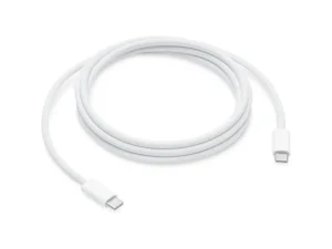 Heavy-duty 5A 100W USB Type-C to Type-C fast charging cable with E-Marker smart chip for laptops and smartphones available at TechHub Computers Nairobi.