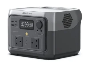 EcoFlow RIVER 2 Max Portable Power Station 512Wh Capacity 500W AC Output (1000W X-Boost) LiFePO4 Battery 60-Minute Full Charge