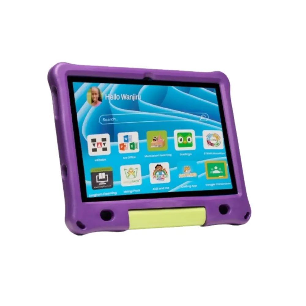 ElimuTab ET03 Pro 10.1-inch Educational Tablet with shockproof puffed case and handle - Techhub Computers Nairobi