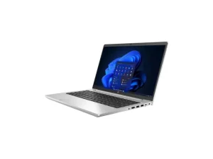 HP ProBook 440 G9 business laptop in a professional silver aluminum finish, featuring a 14-inch Full HD narrow-bezel display, a premium spill-resistant keyboard, a large precision touchpad, and a sleek, durable professional design, available at TechHub Computers Nairobi.
