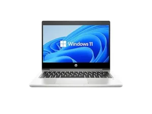 HP ProBook 430 G7 business laptop in a modern silver aluminum finish, featuring a 13.3-inch Full HD narrow-bezel display, a premium spill-resistant backlit keyboard, a 180-degree hinge, and a sleek, professional ultra-slim profile, available at TechHub Computers Nairobi.
