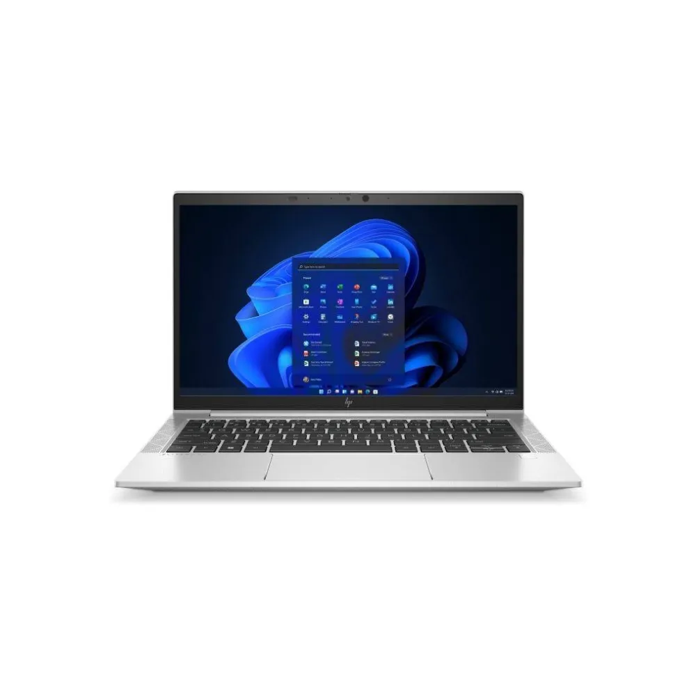 HP EliteBook 830 G8 ultra-premium business laptop in a sophisticated silver all-aluminum finish, featuring a 13.3-inch Full HD narrow-bezel display, a premium backlit spill-resistant keyboard, a large precision touchpad, and a razor-thin professional profile, available at TechHub Computers Nairobi.