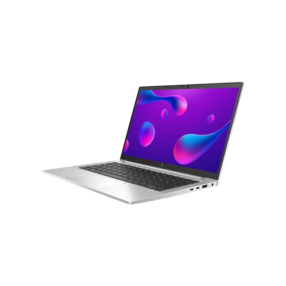 HP EliteBook 830 G7 ultra-premium business laptop in a sophisticated silver all-aluminum finish, featuring a 13.3-inch Full HD narrow-bezel display, a premium backlit spill-resistant keyboard, a large precision touchpad, and a razor-thin professional profile, available at TechHub Computers Nairobi.