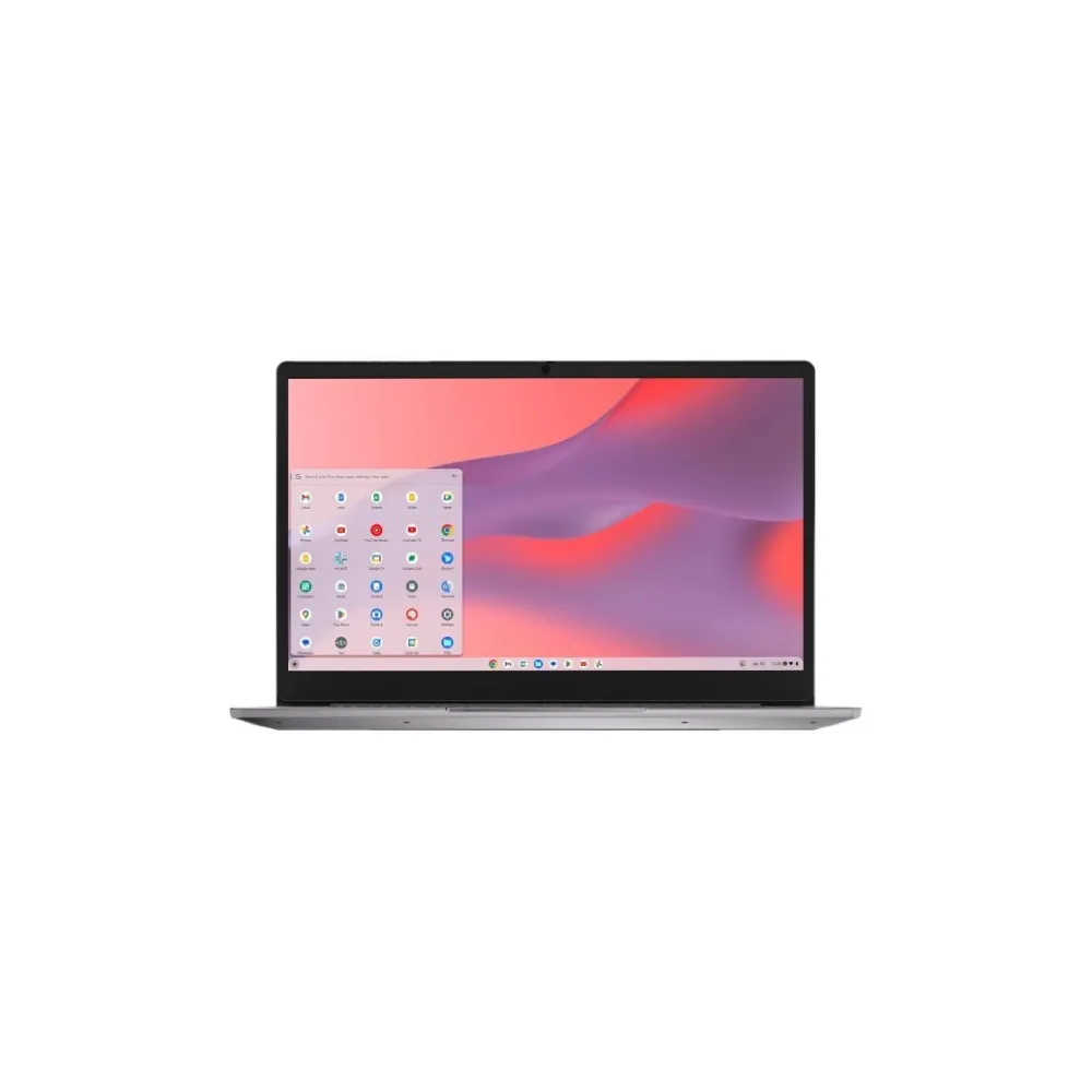 Lenovo IdeaPad 3 Chromebook in a sleek Abyss Blue or Platinum Grey finish, featuring a slim-bezel display, a compact and lightweight chassis, a tactile keyboard, and dual USB-C ports, available at TechHub Computers Nairobi.
