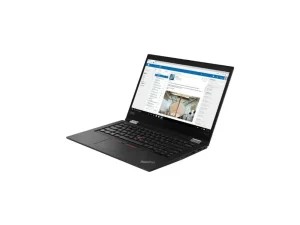 Lenovo ThinkPad L13 Yoga Gen 2 2-in-1 laptop in a premium black or silver finish, showing the 360-degree hinge in various modes, featuring a 13.3-inch Full HD touchscreen, an integrated garaged pen, and a slim, military-grade durable design, available at TechHub Computers Nairobi.
