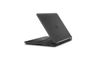 Dell Latitude E7470 premium business ultrabook in a sleek matte black finish, featuring a 14-inch Full HD anti-glare display, a slim magnesium alloy chassis, a backlit keyboard, and a professional port layout, available at TechHub Computers Nairobi.