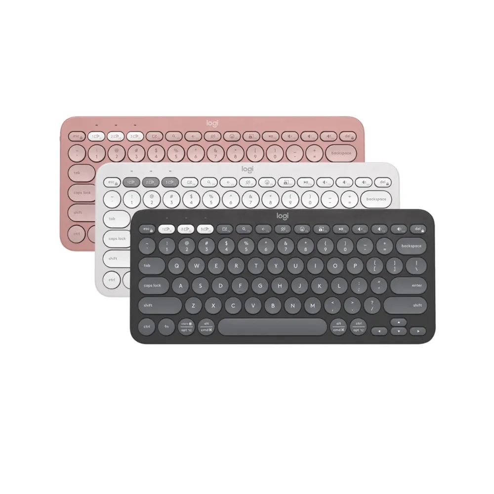 Logitech Pebble Keys 2 K380s Bluetooth Keyboard with Multi-Device Pairing, 3-Year Battery Life, Silent Typing, and Compact Design - Techhub Computers Nairobi