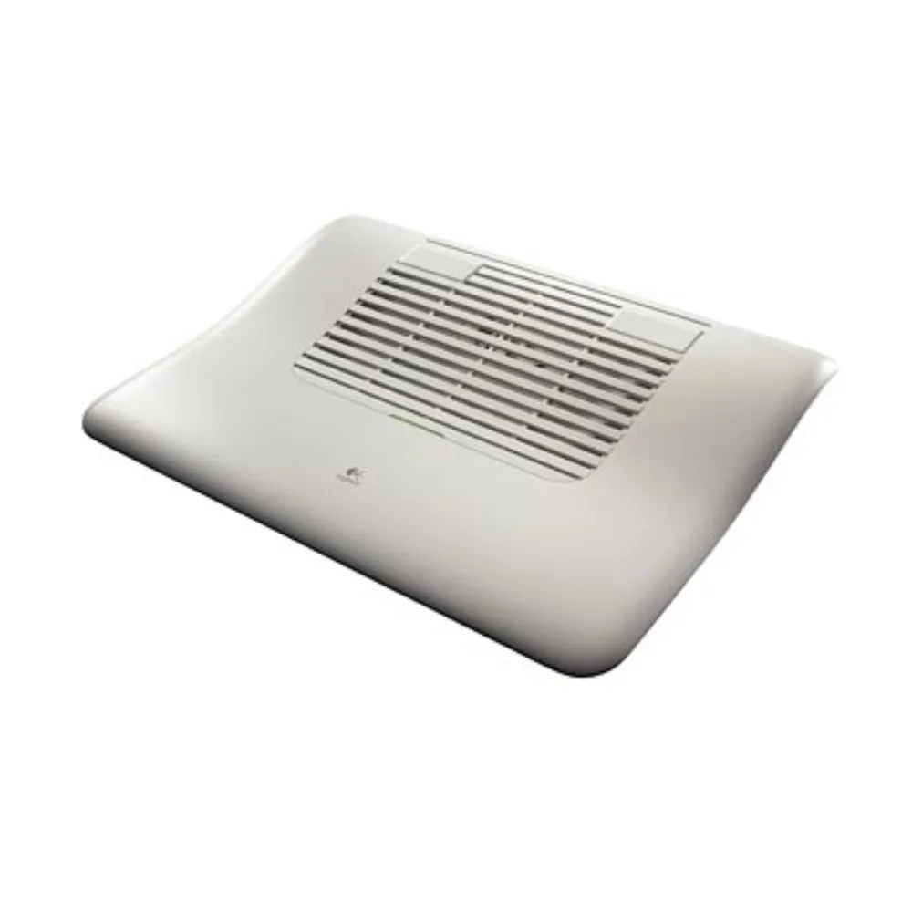 Logitech Cooling Pad N100 with Silent USB-Powered Fan, Slotted Surface for Heat Dissipation, and Versatile Design for Laptops and Netbooks - Techhub Computers Nairobi
