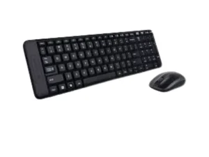 Logitech MK220 Wireless Combo with Compact Keyboard, Full Number Pad, Optical Mouse, 10m Wireless Range, and Long Battery Life - Techhub Computers Nairobi