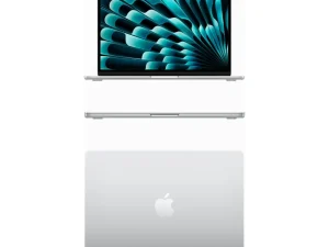 13.6-inch MacBook Air with M3 chip in Midnight finish, featuring a fanless silent design, MagSafe 3 charging, and a brilliant Liquid Retina display, available at TechHub Computers Nairobi.