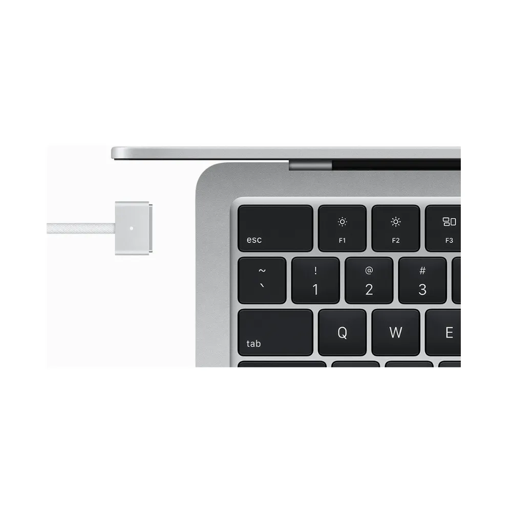 13.6-inch MacBook Air with M3 chip in Midnight finish, featuring a fanless silent design, MagSafe 3 charging, and a brilliant Liquid Retina display, available at TechHub Computers Nairobi.