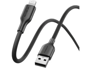 oraimo FastLine OCD-L53 USB to Lightning Data Cable with 2.4A Fast Charging, Reinforced Joints, and 1-Meter Length - Techhub Computers Nairobi