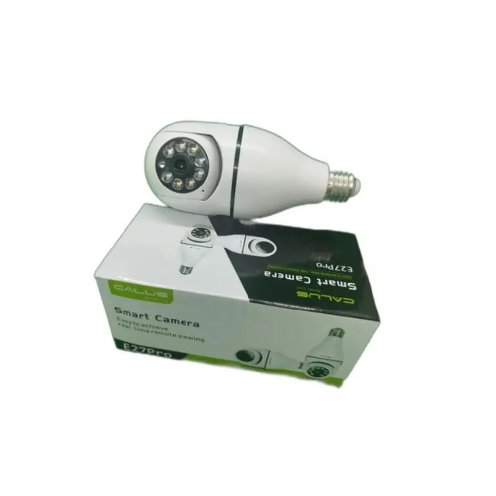 Calus Smart Camera E27 Pro - WiFi Bulb Camera with 360-degree view and night vision - Techhub Computers Nairobi