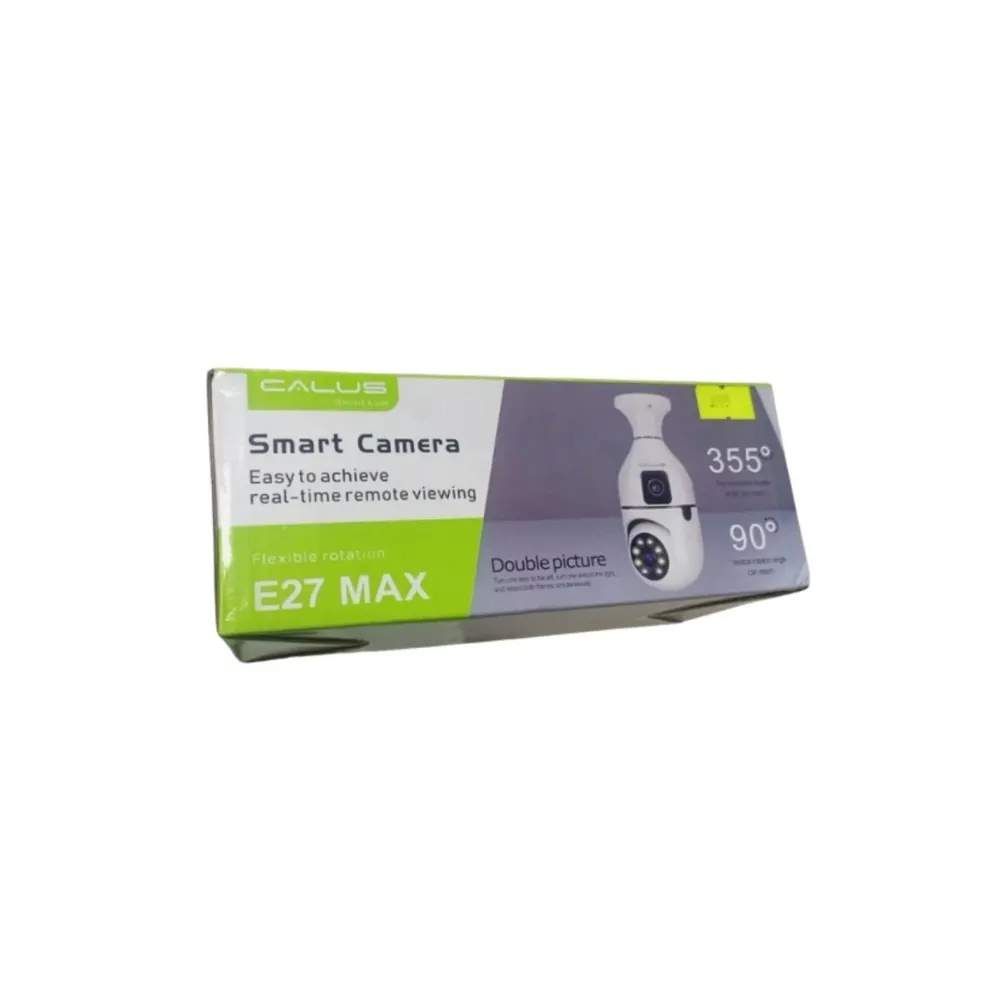 Calus Smart Camera E27 Max with Dual Lens technology and 360-degree rotation - Techhub Computers Nairobi