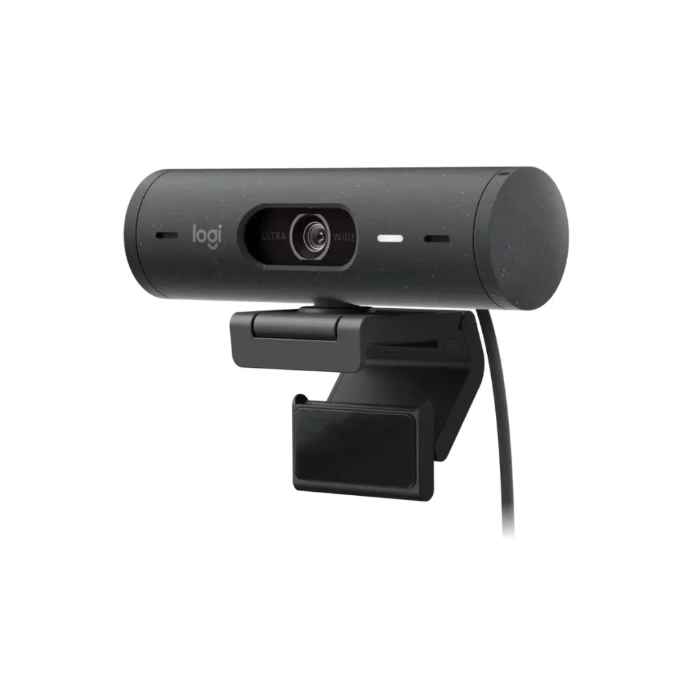 Logitech Brio 500 Full HD Webcam with auto-framing and physical privacy shutter - Techhub Computers Nairobi