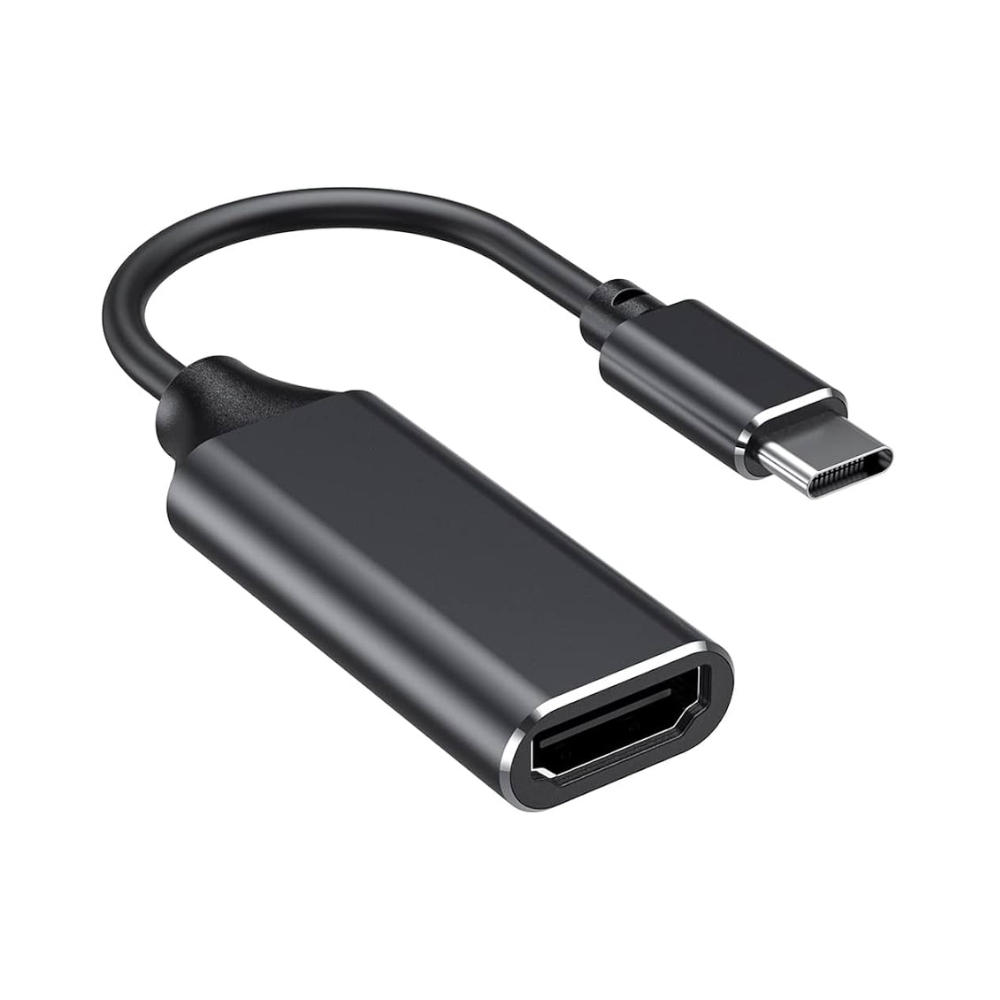 Airsky USB-C to HDMI adapter cable in space gray aluminum finish supporting 4K UHD resolution, available at TechHub Computers Nairobi.