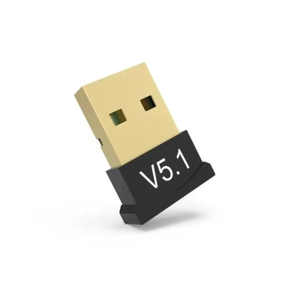 Ultra-compact USB Bluetooth 5.1 wireless adapter featuring EDR and BLE technology for low-latency connectivity, available at TechHub Computers Nairobi.
