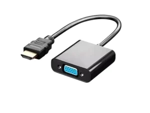 Vention DisplayPort to VGA Converter with 1080p @ 60Hz Support, Gold-Plated Connectors, Latching DP Interface, and Multiple Shielding - Techhub Computers Nairobi