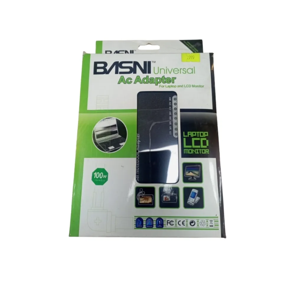 Basin Universal AC Adapter with Multiple Interchangeable Tips, Adjustable Voltage Output, and Overload Protection - Techhub Computers Nairobi