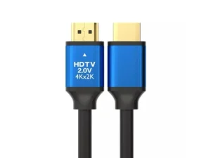 4K HDTV Cable 2.0v SL-V29 with 18Gbps Bandwidth, 4K @ 60Hz Support, HDR Compatibility, and Gold-Plated Connectors - Techhub Computers Nairobi