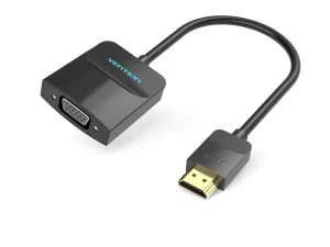 Vention USB-C to VGA Adapter with 1080p Full HD Support, Aluminum Alloy Housing, Gold-Plated Connectors, and Plug-and-Play Functionality - Techhub Computers Nairobi
