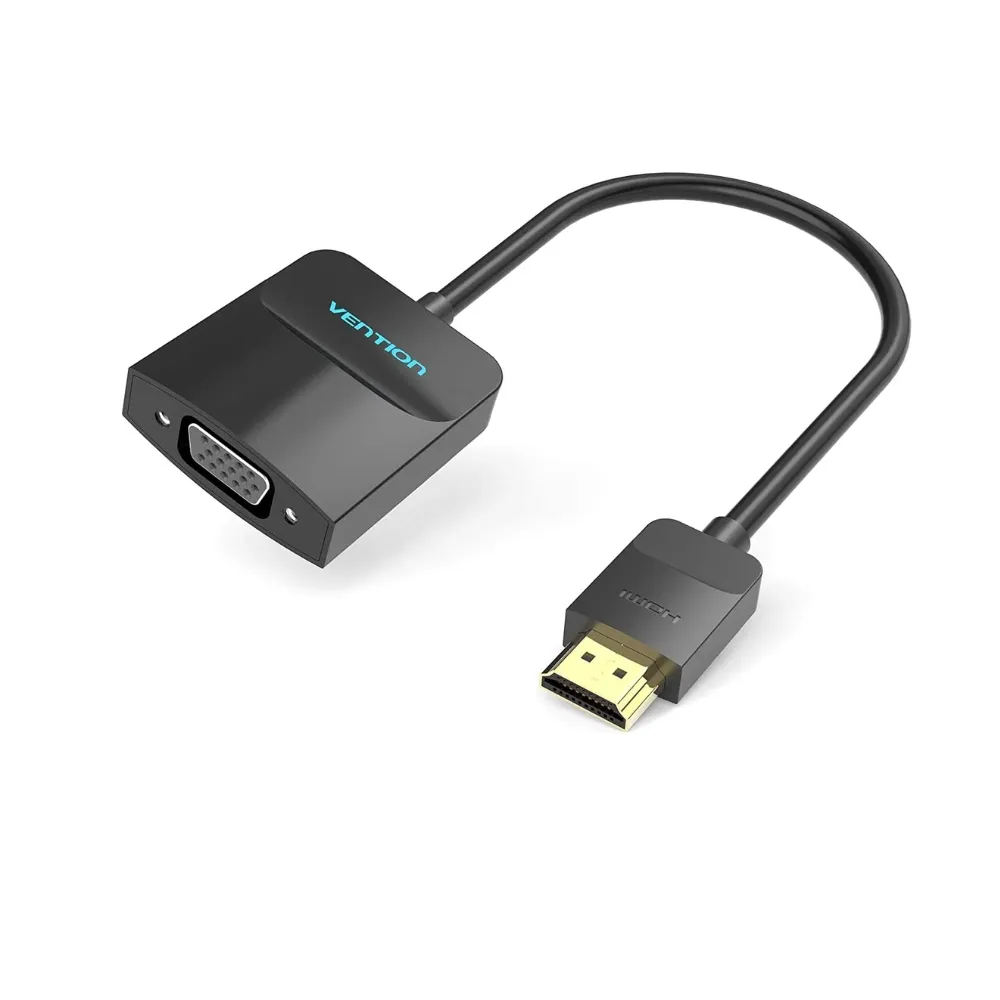Vention USB-C to VGA Adapter with 1080p Full HD Support, Aluminum Alloy Housing, Gold-Plated Connectors, and Plug-and-Play Functionality - Techhub Computers Nairobi