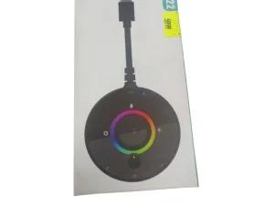 D622 Portable Live Sound Card featuring a backlit control panel with volume sliders, rotary knobs for EQ, and dedicated buttons for instant sound effects, available at TechHub Computers Nairobi.