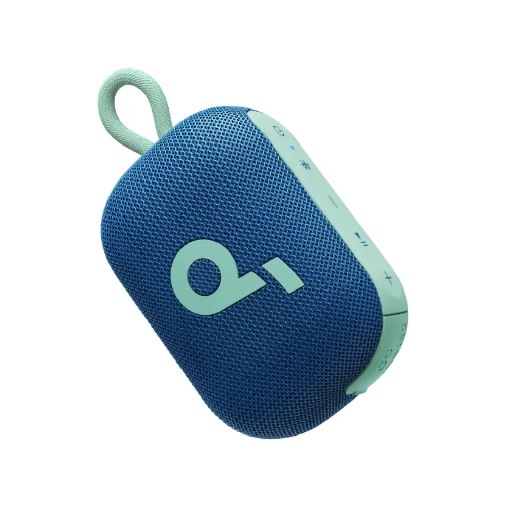 Soundcore Select 4 Go portable speaker with a rugged, fabric-covered exterior, integrated carry strap, and visible control buttons, available at TechHub Computers Nairobi.
