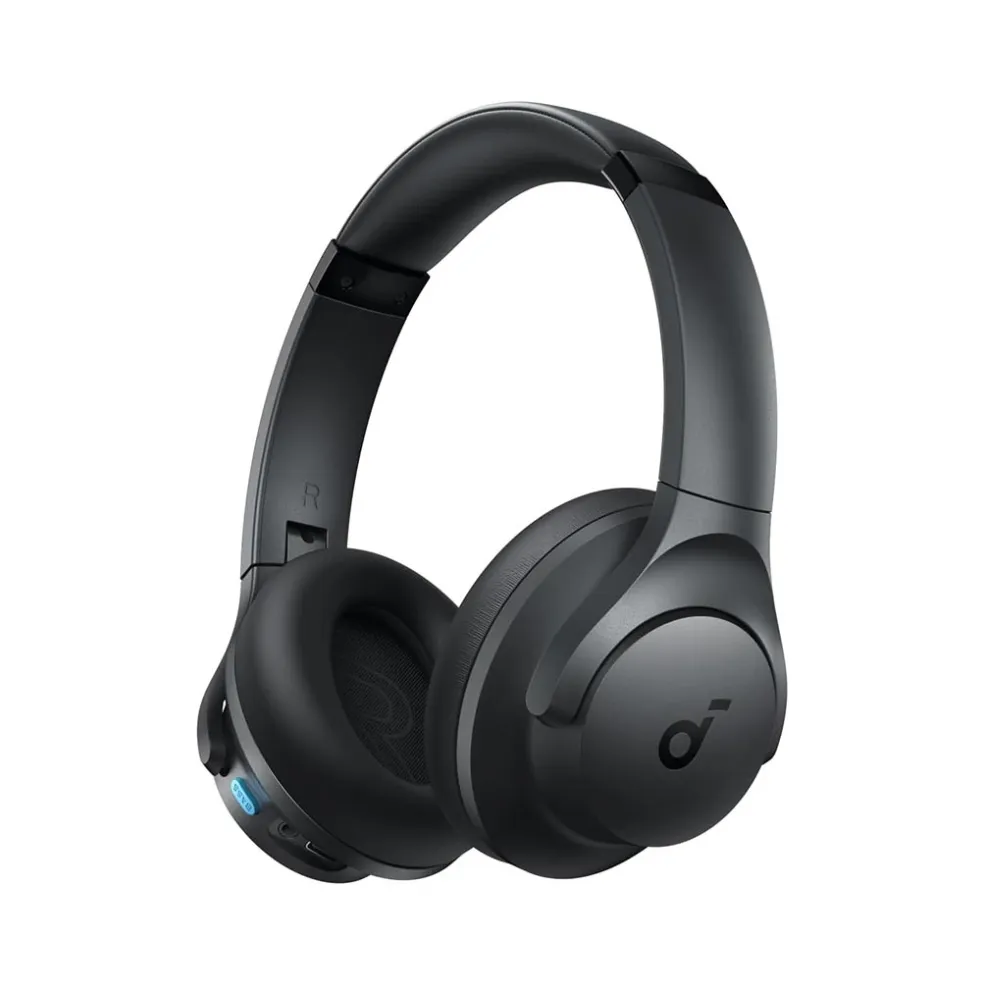 Soundcore Q11i wireless over-ear headphones in black with plush memory foam earcups and a flexible headband, available at TechHub Computers Nairobi.