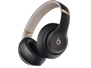 Beats Studio Pro over-ear headphones in deep espresso finish, featuring seamless UltraPlush leather cushions, a premium foldable design, and a USB-C port for high-fidelity audio, available at TechHub Computers Nairobi.
