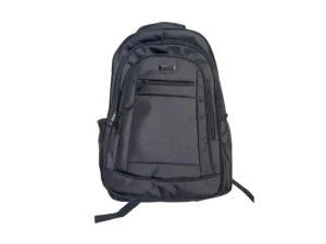 YIDA professional grey melange travel backpack with multiple compartments and ergonomic padded straps.