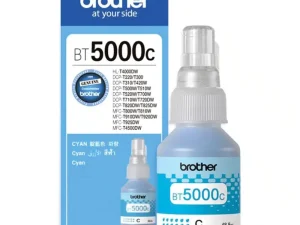Brother BT5000C cyan ink bottle 48.8ml high yield refill for Brother DCP-T and MFC-T ink tank printers